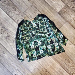 Ellen Tracy Floral Blouse